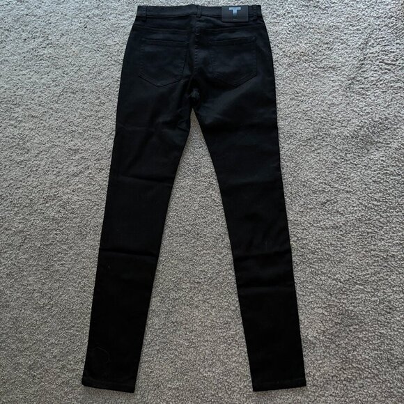 ALEXANDER WANG "T" BLACKEST BLACK CIGARETTE Stretch Jeans - New with Tags - 27 - Picture 4 of 13